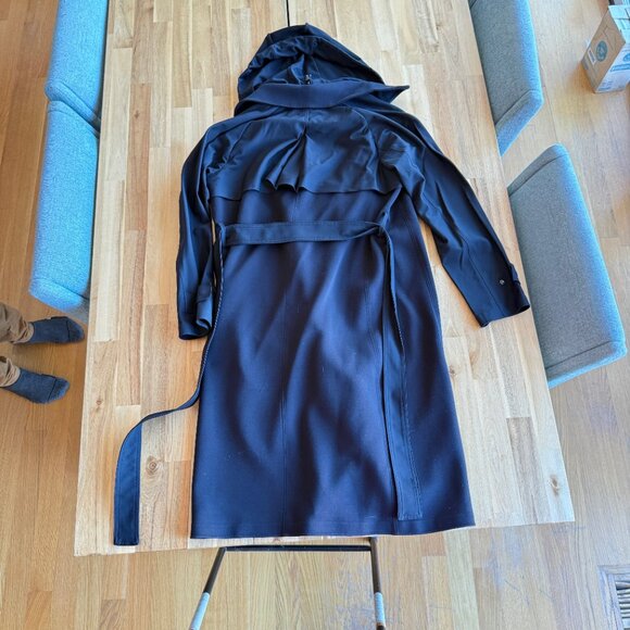Athleta Voyage Long Line Trench Coat 12 - Picture 5 of 6